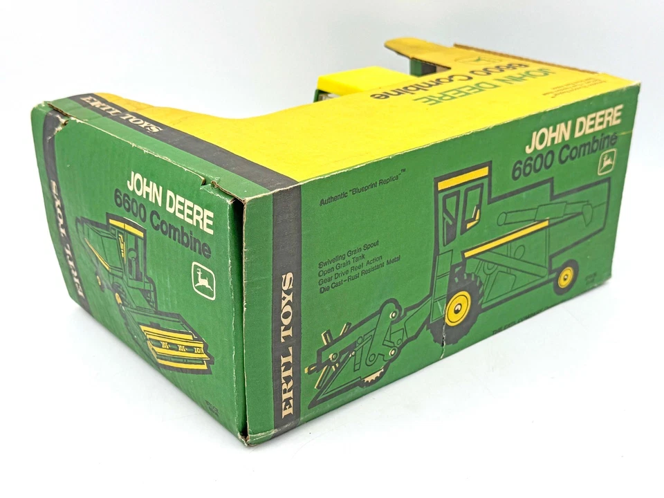 1/16 John Deere 6600 Combine in Original Yellow Top Box - Image 4 of 4
