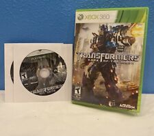 Transformers The Movie & Transformers: Dark of the Moon (Xbox 360) 2 Games