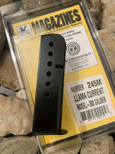 3-Pack Triple K Llama CURRENT 380 ACP .380 auto 7 round magazine new 245M USA - Picture 3 of 10