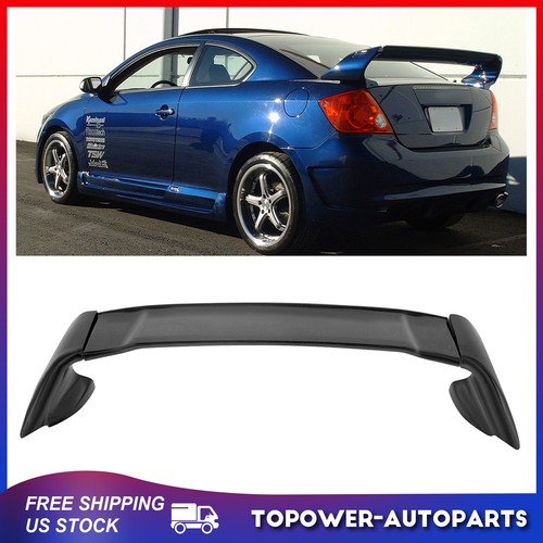Rear Spoiler Mug Style For 2006-2015 Honda Civic 8th Gen Sedan 4Dr Black ABS - Picture 1 of 9