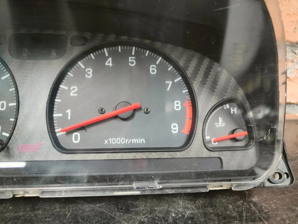 JDM SUBARU IMPREZA 1992-1995 WRX STi GC8 GF8 STi GAUGE CLUSTER SPEEDOMETER OEM - Image 3 of 4