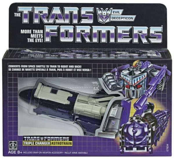 Hasbro Transformers G1 Astrotrain Action Figure - E7834 ...