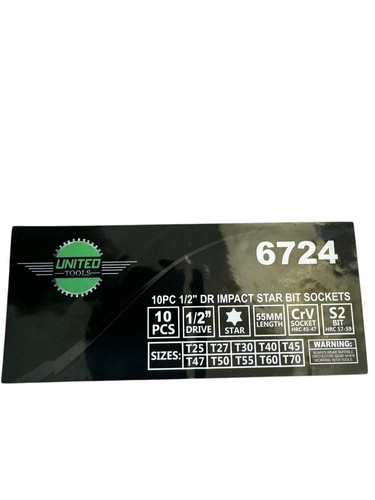 Industrial 30pc IMPACT HEX & TORX & Splines BIT SOCKET SET Long Shallow 1/2"dr - Picture 4 of 5