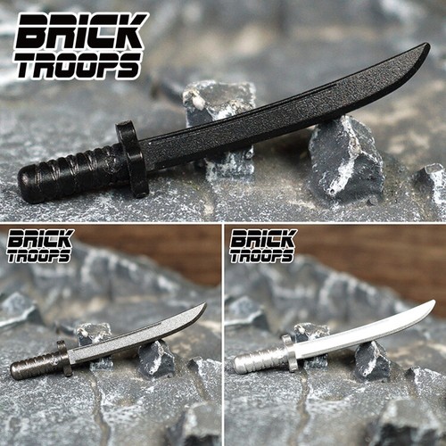 Custom Katana Sword for Minifigures -Pick Color!- Brick Troops Leyile - Picture 12 of 25