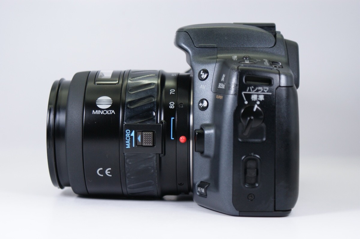 MINOLTA　α303sI Minolta α 303 si film camera with AF Zoom 35-80mm F4-5.6