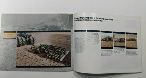 John Deere Vintage Color Brochure Seedbed Tillage Cultivator Equipment 70s 80s - Picture 5 of 6