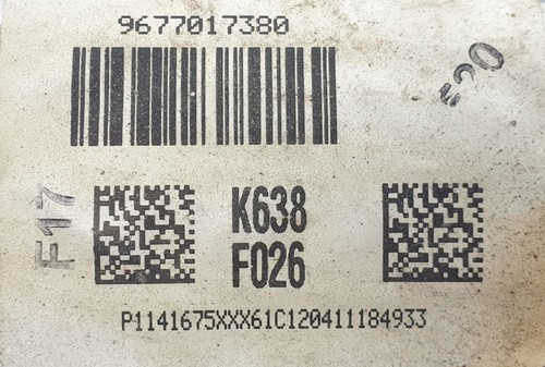 PEUGEOT 308 09-14 I 4E ,4H DIESEL PARTICULATE FILTER DPF & SENSORS 9677017380 - Picture 10 of 12
