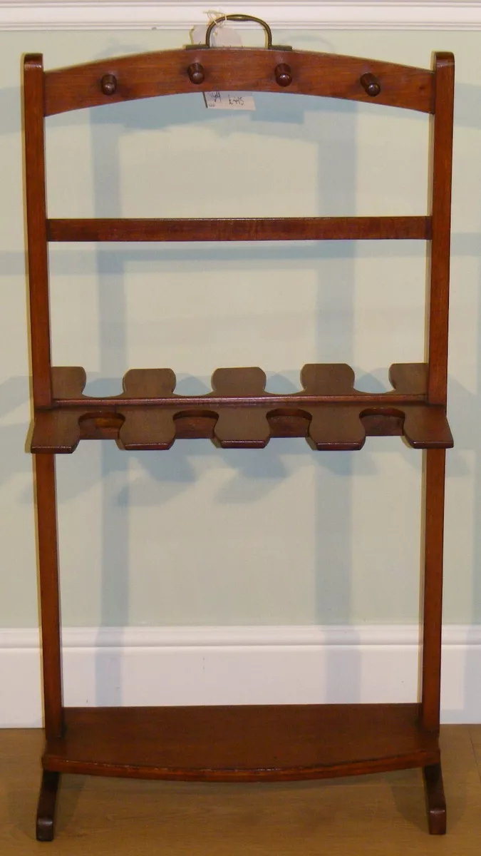 Antique top boot rack