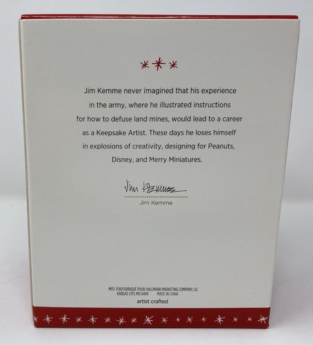 HALLMARK KEEPSAKE 2016 ORNAMENT- PINATA NAVIDENA-CHRISTMAS POINSETTIA PINATA-NIB - Picture 3 of 6