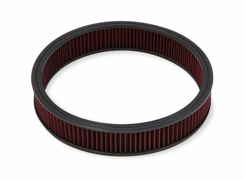 Limpiador de aire base de gota 4500 cromo con filtro de gasa lavable rojo de 3" - 120-4530 - Imagen 3 de 5