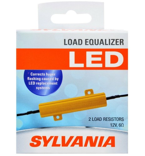 Resistencia ecualizadora de carga LED Sylvania 7443 luz de freno de parada Hyper Flash parada fija - Imagen 1 de 12