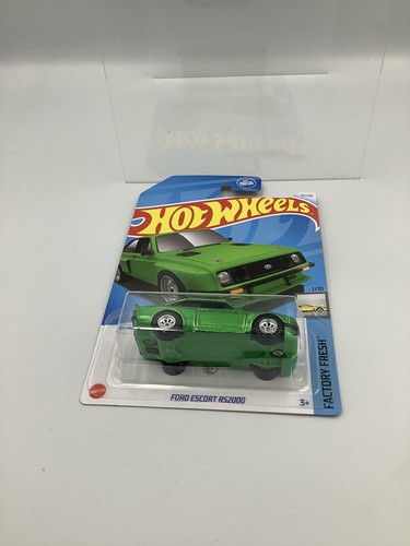 Hot Wheels FORD ESCORT RS2000 STH Long Card Super Treasure Hunt Real Riders - Picture 3 of 8