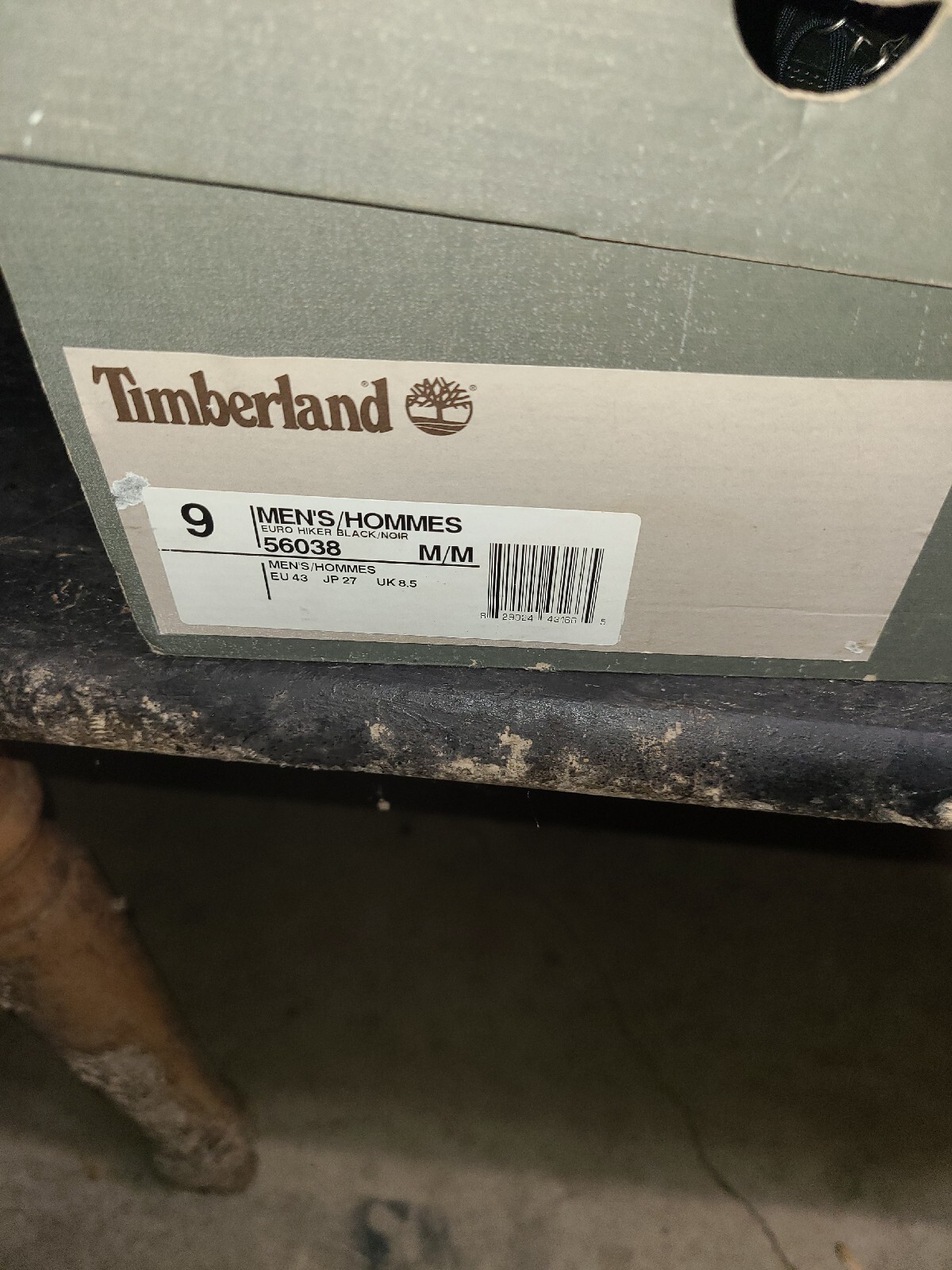Men's Timberland Hiking Boots Size 9.5 - Durable Outdoor Footwear-image