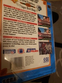 NFL's Greatest: San Francisco Vs. Dallas 1978-1993 Sega CD 1993 Edition