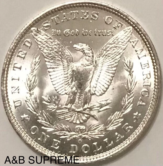 1888 O Morgan Dollar From OBW Estate Roll Choice-Gem Bu Uncirculated 90% Silver - Image 4 of 4