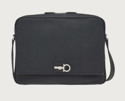 Ferragamo イタリア製 6Ｄ23.5cmレディース 黒 ブラック サルバトーレフェラガモ Salvatore Ferragamo パンプス ヴァラ