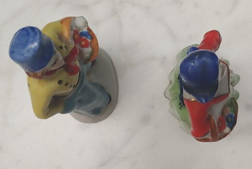 VTG Porcelain Dutch Man and Woman Figurines Made In Japan approx 4" Tall - Picture 5 of 12
