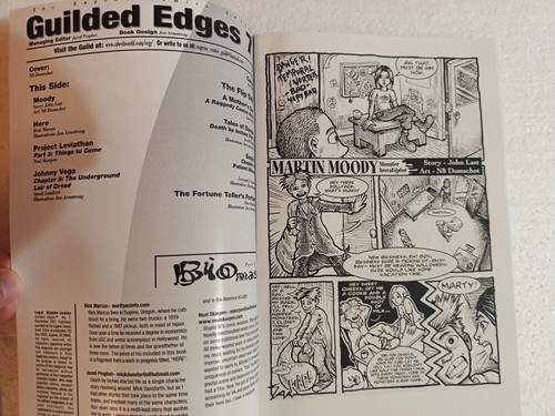 Guilded Edges #7 septiembre 2001 Eugene Comics Guild - Imagen 4 de 6