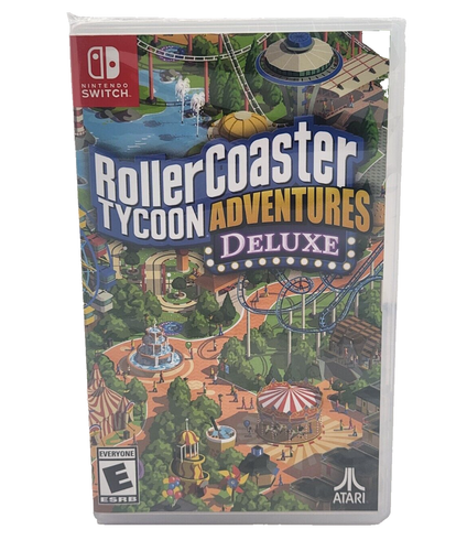 Roller Coaster Tycoon Adventures Deluxe (Nintendo Switch) Brand New Sealed US
