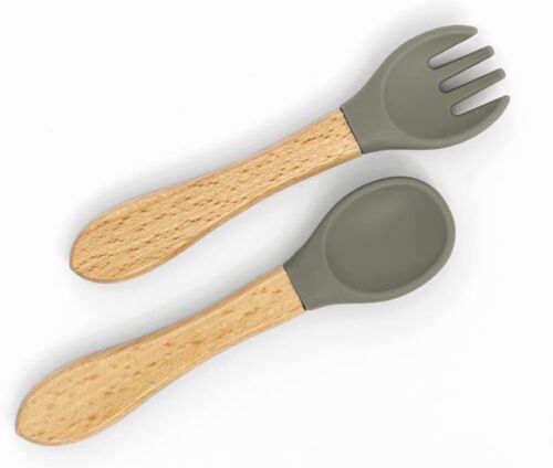 Modern Baby Weaning Essentials: 10-Piece Silicone Feeding Set - Dishwasher Safe - Picture 11 of 11