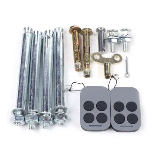 Automatic Gate Opener Single/Dual Swing Gate Opener Kit up to 662lbs with Remote - Picture 13 of 14