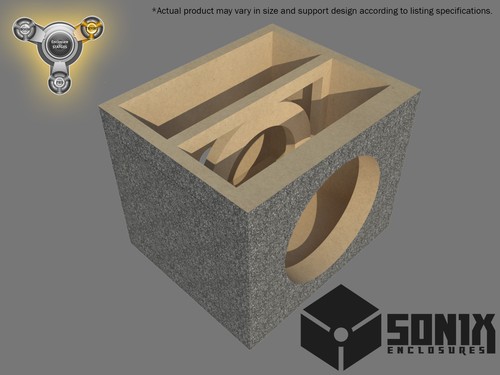 STAGE 3 - SEALED SUBWOOFER MDF ENCLOSURE FOR JL AUDIO 12W3V2 SUB BOX - Picture 4 of 7