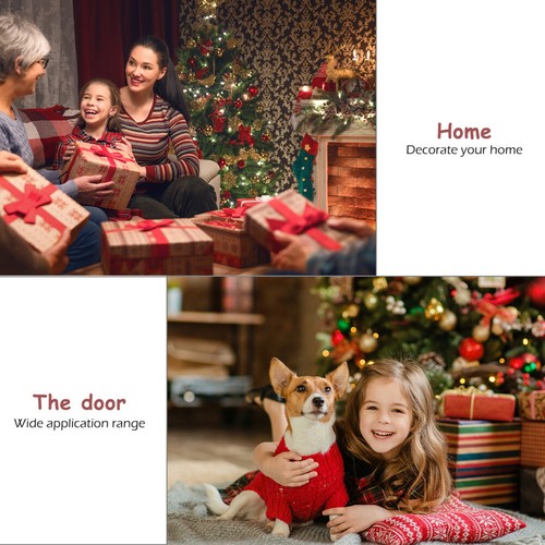 Letters to Santa Mailbox Santas Red Felt Envelope Christmas Claus - Bild 8 von 11