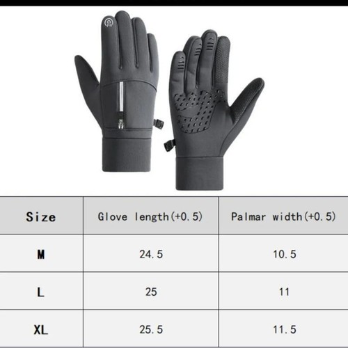 Winter Gloves Waterproof Thermal Sport Glove for Men Women for Running Cycling D - Picture 5 of 8