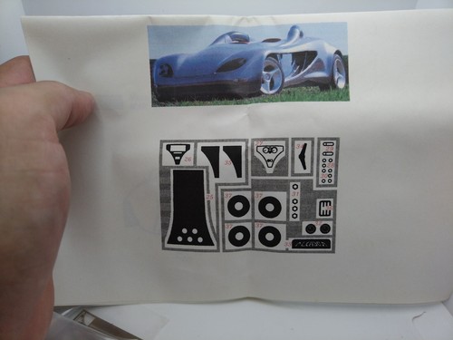 ABC Brianza 1/43 Kit BRK 43.140 Ferrari Alcador Sbarro 1993. Very Rare! - Picture 9 of 13