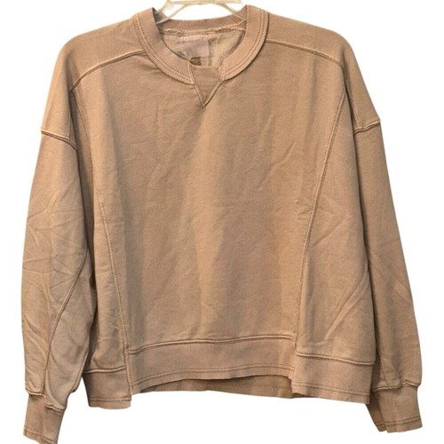 FP Movement x Hatch Intercept Maternity Pullover Desert Sand Medium Sweatshirt - Picture 3 of 7