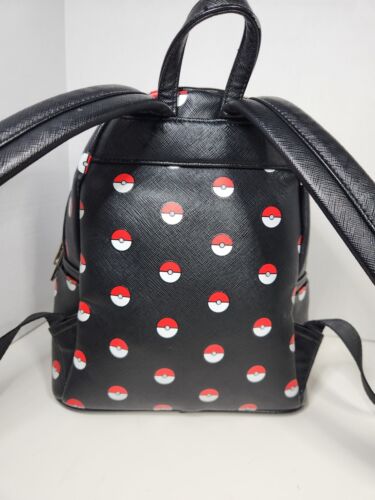 Loungefly Pokemon Poke Ball AOP Schwarz Mini Rucksack Anime - Siehe Bilder - Bild 14 von 24