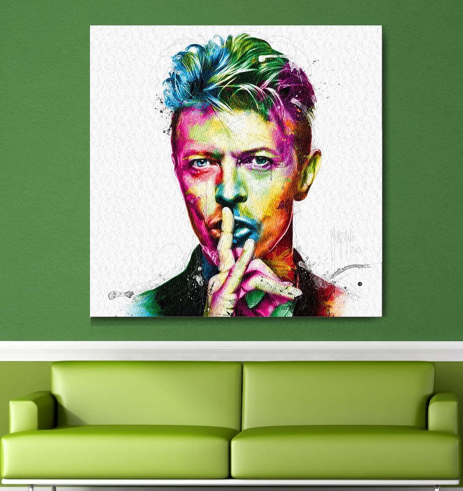 XXL BILD LEINWAND 100x100x5 DAVID BOWIE POPART GEMÄLDE ABSTRAKT CANVAS XXL BILD LEINWAND 100x100x5 DAVID BOWIE POPART GEMÄLDE ABSTRAKT CANVAS