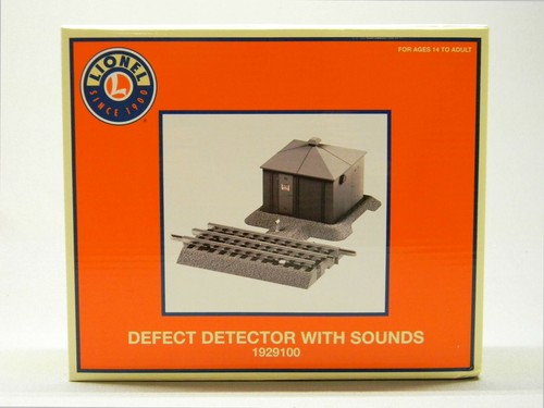 LIONEL O GAUGE DEFECT DETECTOR 5" FASTRACK SECTION w/SOUNDS speed 1929100 NEW - Picture 2 of 3