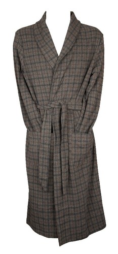 Langer, gekreuzter Herren-Morgenmantel von RAGNO mit Taschen und Gürtel, warme u - Bild 2 von 13