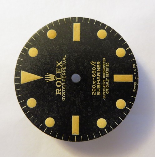 ~ Vintage Rolex #5512 Submariner 200m Matte Black Org TRIPICAL Repaired Dial ~ - Picture 6 of 21