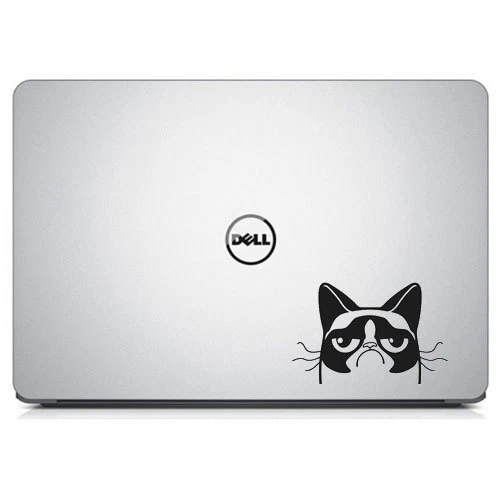 Grumpy Cat for Apple Macbook Air Pro Laptop Car Window Wall Vinyl Decal Sticker - Image 2 of 3