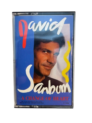 David Sanborn ‎– A Change Of Heart Cassette Tape 1987 Warner Bros. Records - Picture 1 of 3