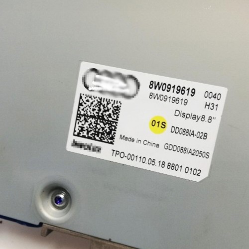 for AUDI A4 A5 2015-2020 Touch Screen Display 8.8" Carplay OEM 8W0919619 NEW - Picture 3 of 4