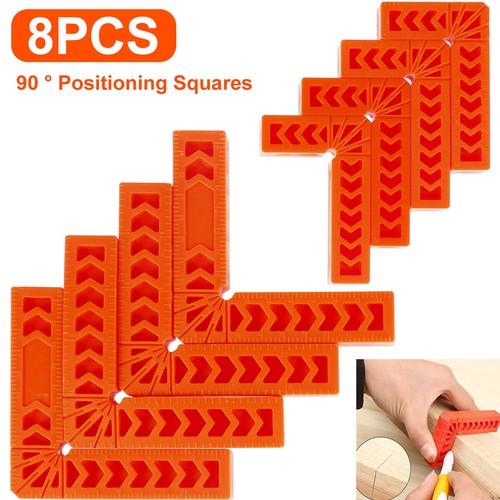 16Pcs Corner Clamping Square Right Angle Clamps Ruler 90 Degree Woodwork Tool⊕❅ - Picture 2 of 11