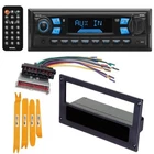 Single DIN Bluetooth Car Stereo USB/MP3 AM/FM Radio for 1987-1993 Ford Mustang