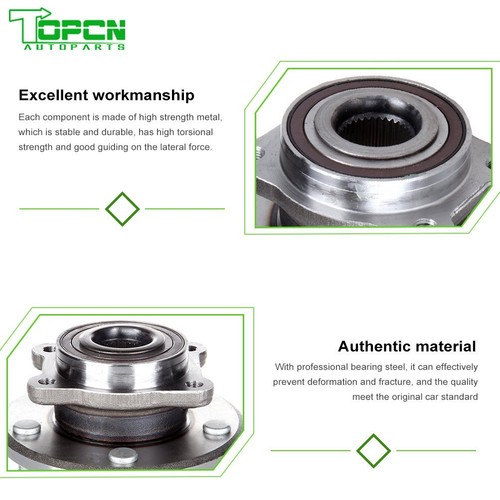 For 2009 2010 2011 2012 2013 2014 2015-2020 Dodge Journey Front wheel bearings - Picture 2 of 5