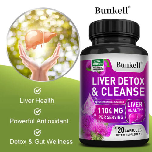 Cleanse, Detox & Repair, 1,104 mg Support Liver Supplement with Milk Thistle - Picture 10 of 13