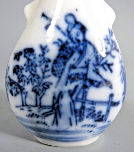 China Chinese Blue & White Children Porcelain Snuff Bottle Qing ca. 19-20th c. - Picture 9 of 12