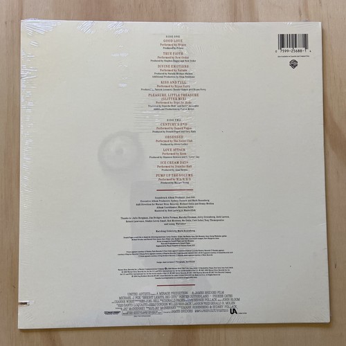 Bright Lights Big City Motion Picture Soundtrack Vinyl LP WB 1-25688 New Sealed - Imagen 3 de 4