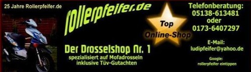 Mofadrossel Tuning Distanzring ca 5 Km/h schneller ! APRILIA SR50 - Bild 6 von 6