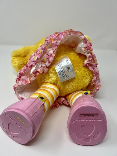 Build a Bear Cheerful Chick 17" Plush Soft Chicken Duck Easter Spring Dress BAB - Picture 8 of 10