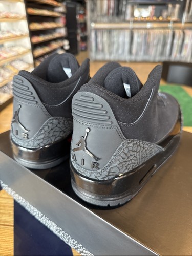 Size 12 - Air Jordan 3 Retro Black Cat - Picture 6 of 14
