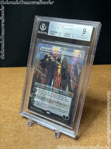 Magic the Gathering Mythic Edition - Karn, Scion of Urza BGS 9 - Picture 2 of 3