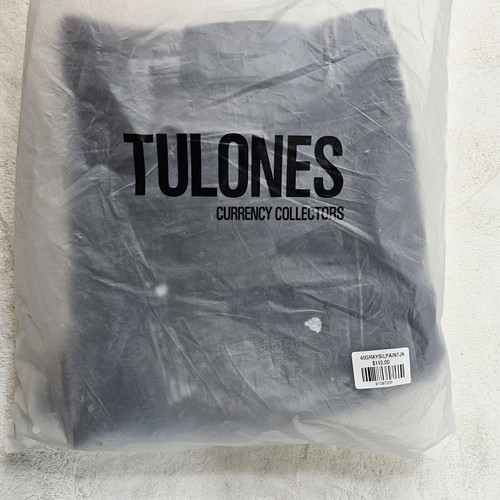Tulones Currency Collectors Denim Skinny Jeans Dark Gray Mens Size 40 New - Picture 9 of 11
