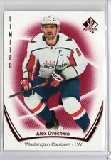 2021-22 Upper Deck SP Authentic Alex Ovechkin Limited #38 Washington Capitals